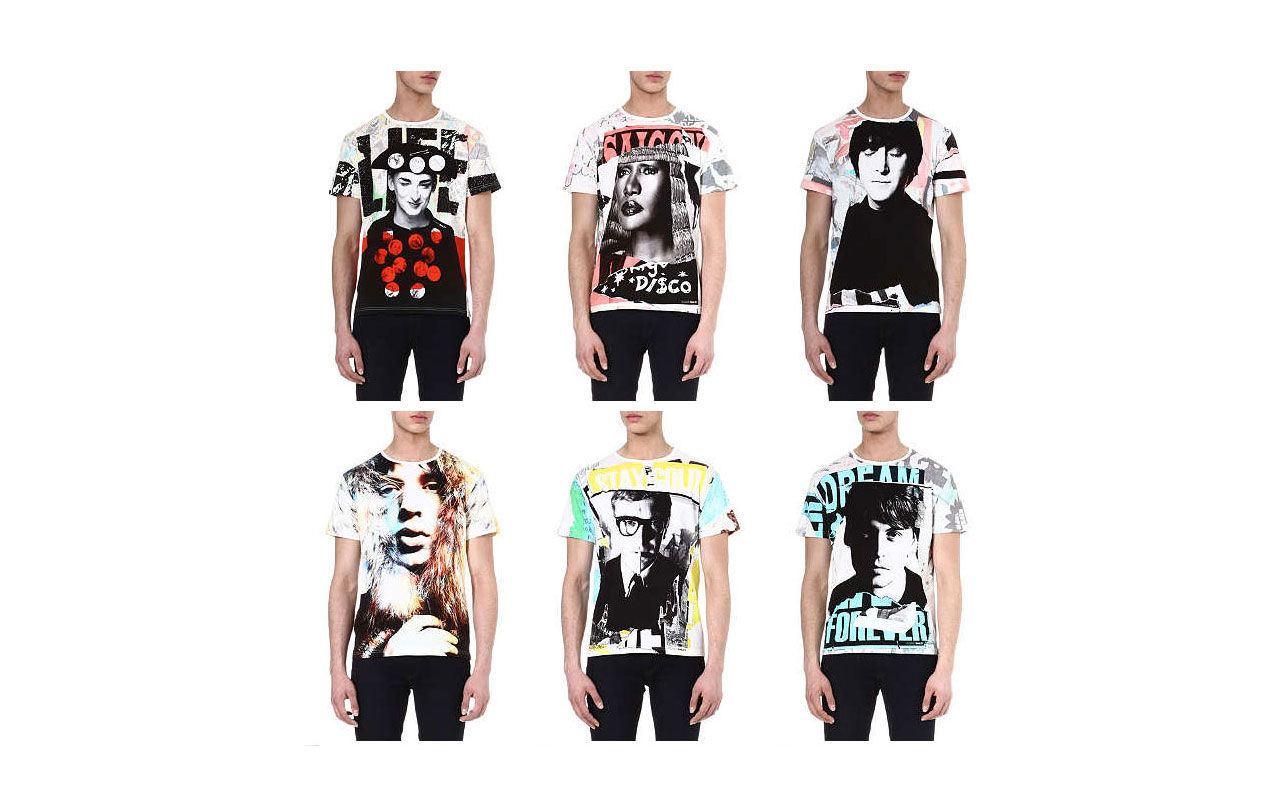 T-shirts signerade David Bailey