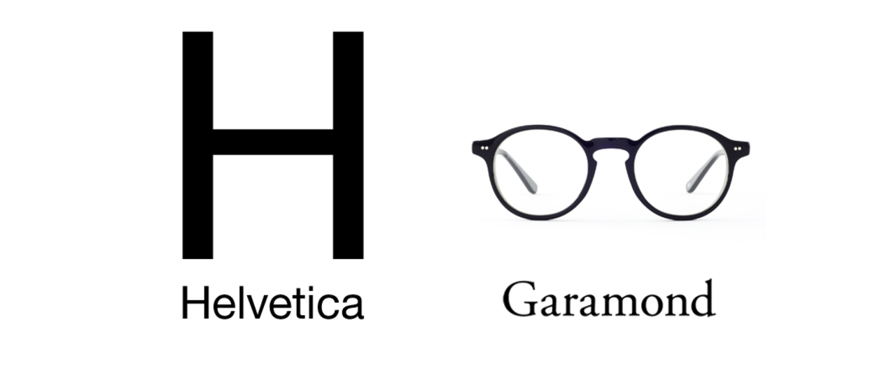 Helvetica eller Garamond