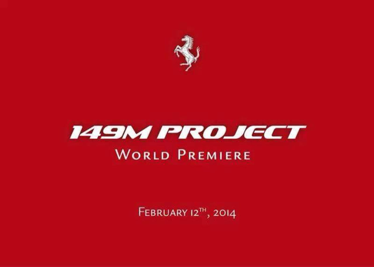 Ferrari visar 149M Project i Genève