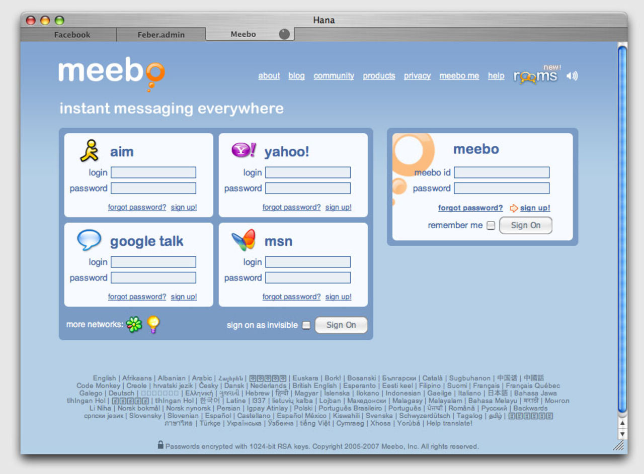 Litet program för web-applikationer