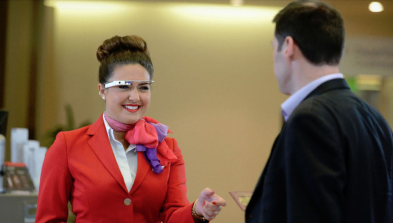 Google Glass hjälper till med incheckningen på Heathrow