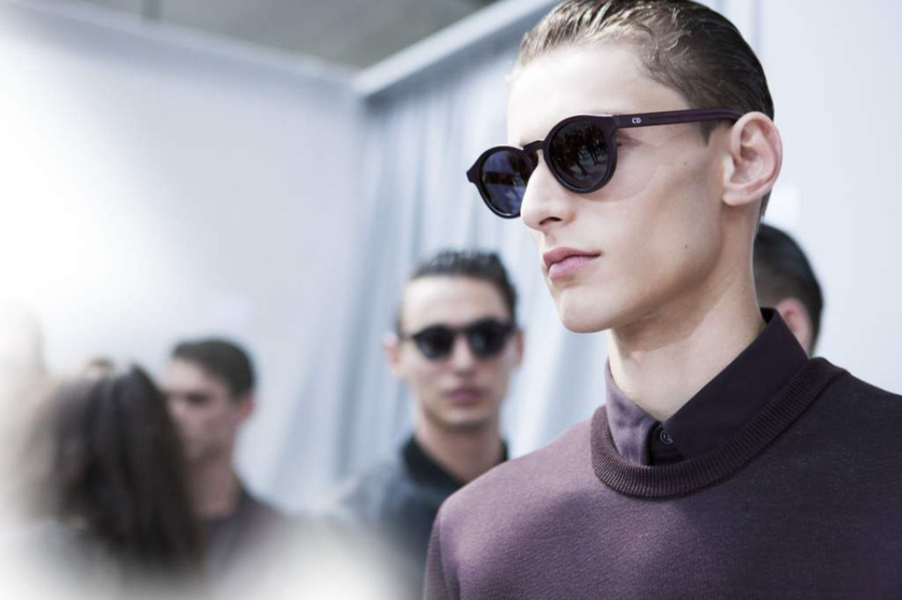 Dior Homme Black Tie Leather