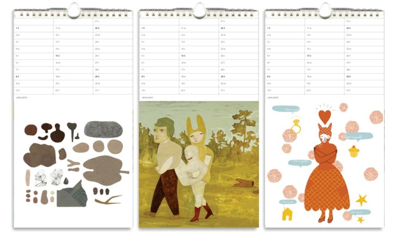 Snart dags för ny väggkalender