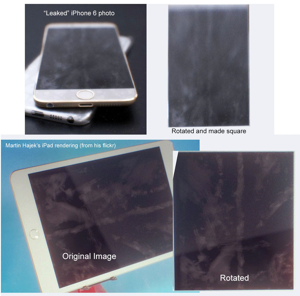 Fejkade bilder på iPhone 6 cirkulerar