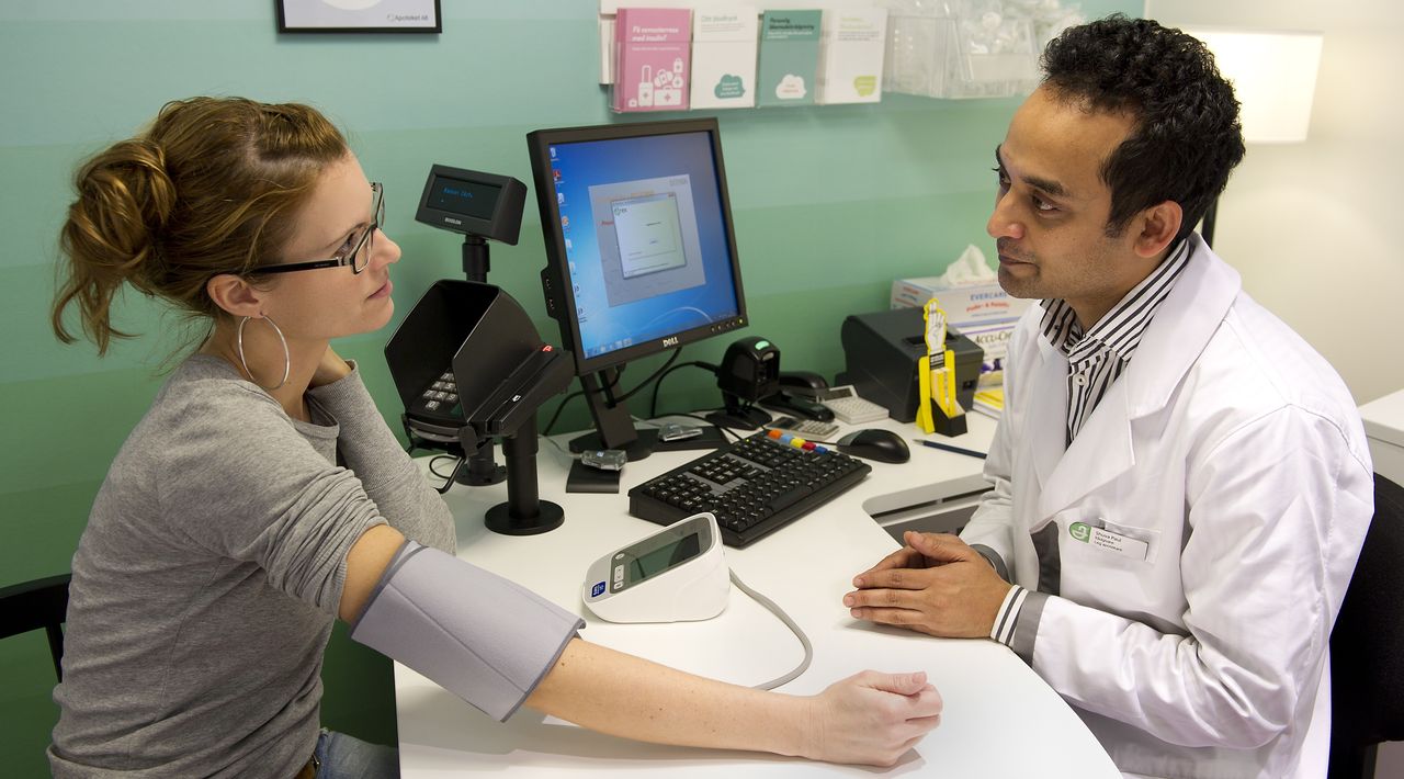 Gratis blodtryckstest på Apoteket idag