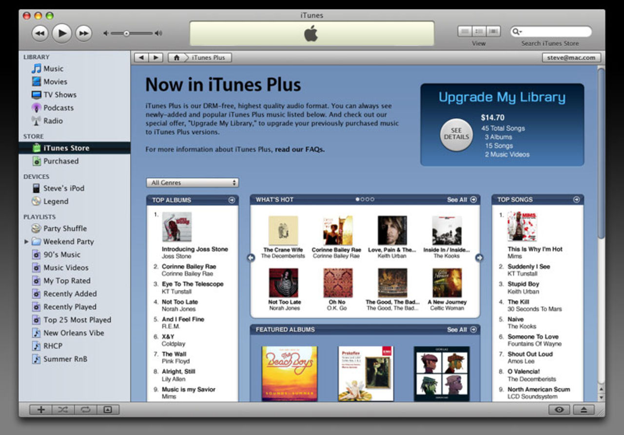 Rykte: iTunes Plus utvidgas, blir billigare?