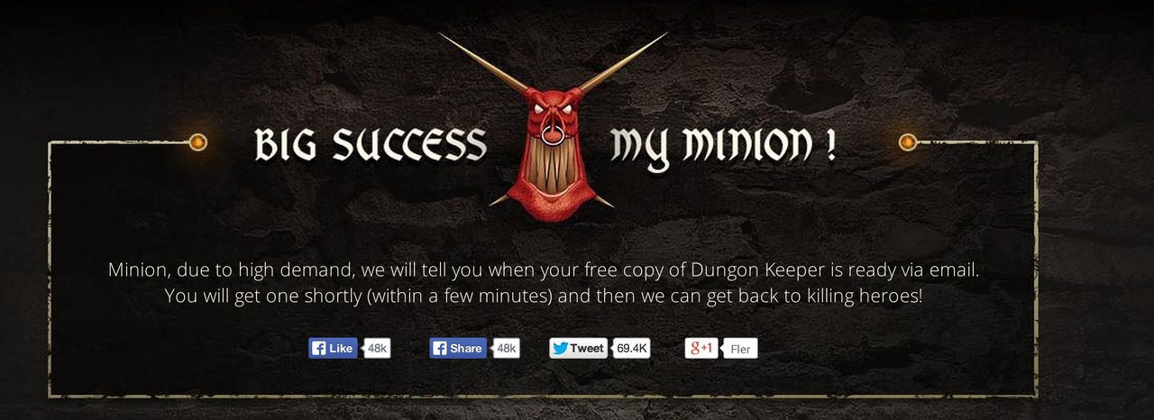 Spela Dungeon Keeper