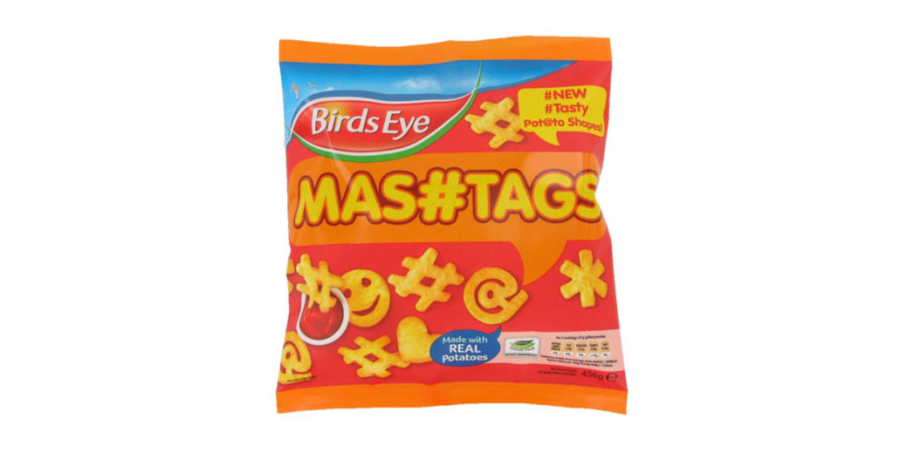 Nu kommer #hashtagen som potatis