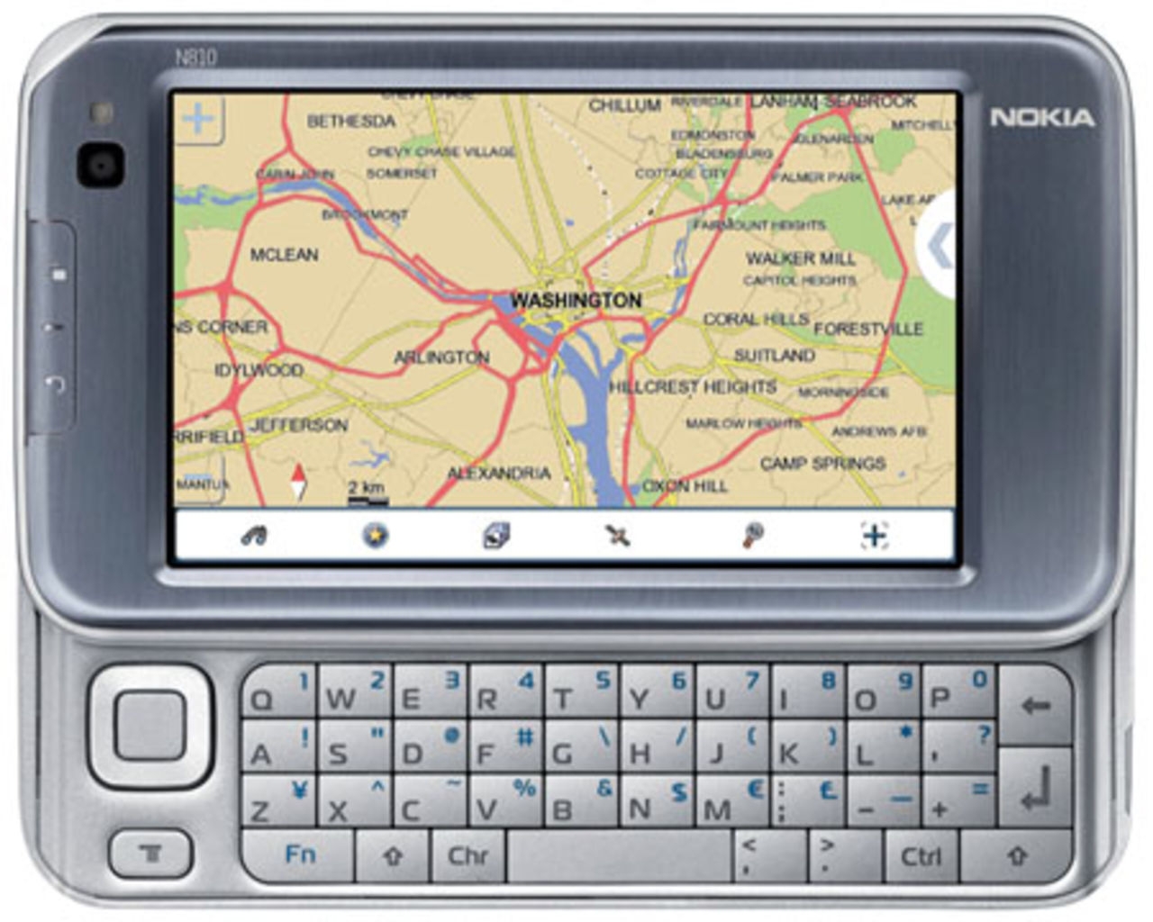 Nokia N810 - surfbräda med tangentbord