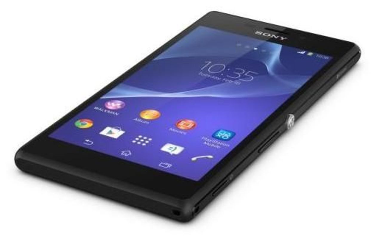 Sony visar upp Xperia M2