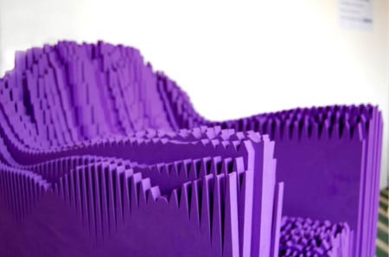 Ljud blir till möbler, möbler blir till ljud