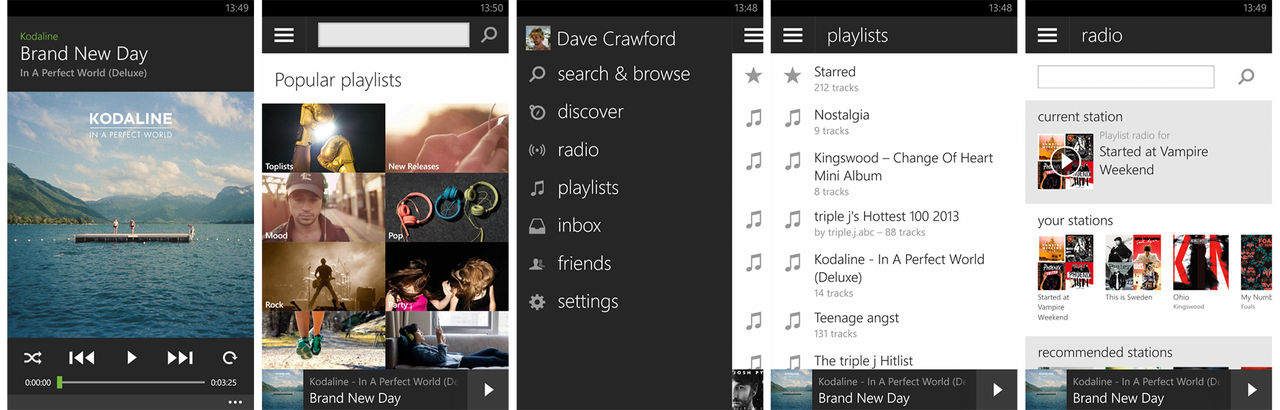 Spotify uppdateras på Windows Phone