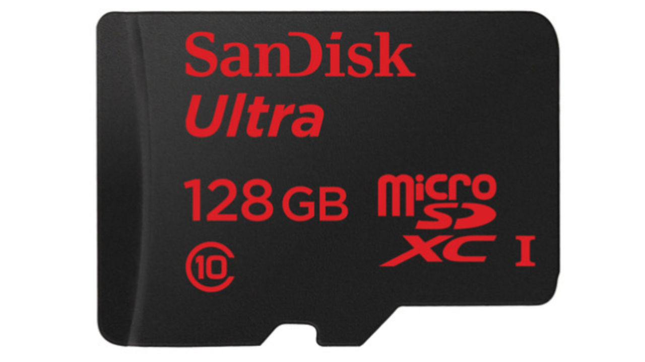 128GB-kort från SanDisk 