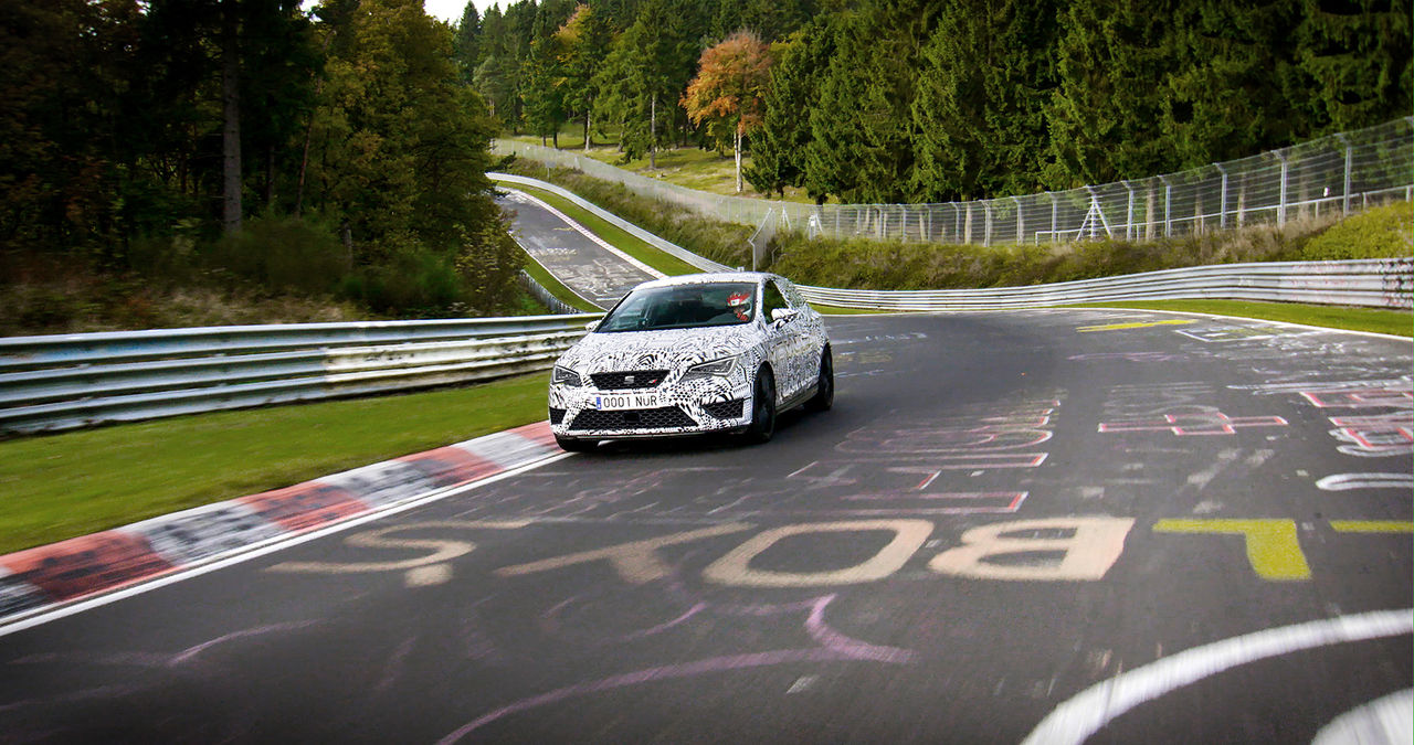 Nya Seat Leon Cupra snabbast på Ringen