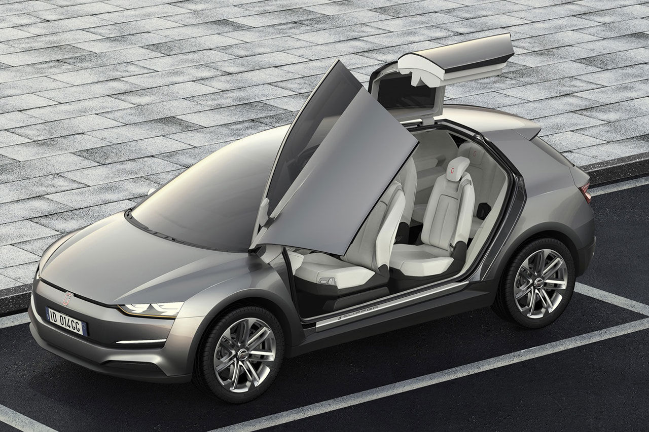 Italdesign Giugiaro visar konceptbilen Clipper