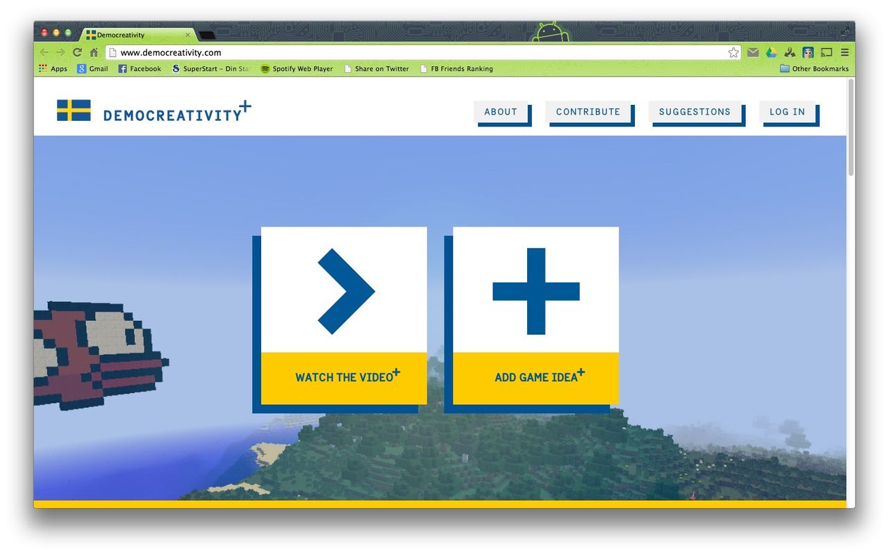 Democreativity vill ha dina spel-idéer
