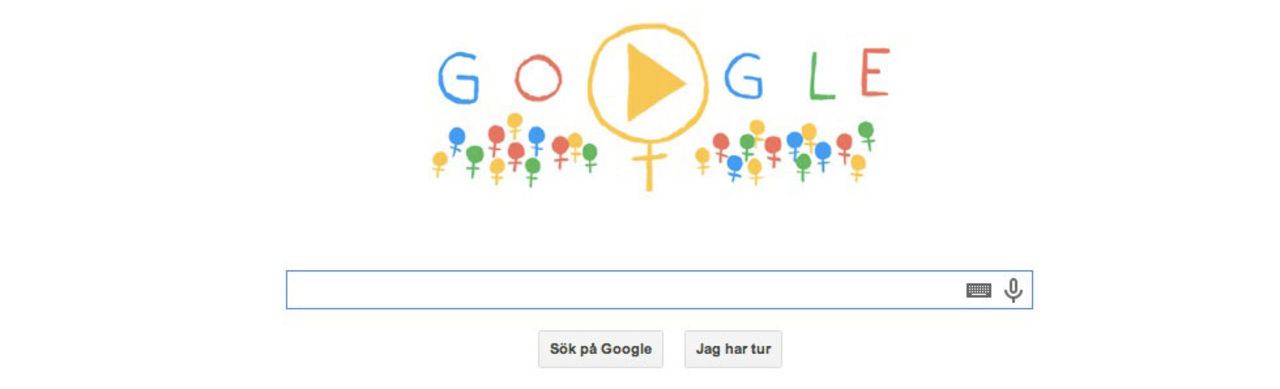 Google firar Internationella kvinnodagen