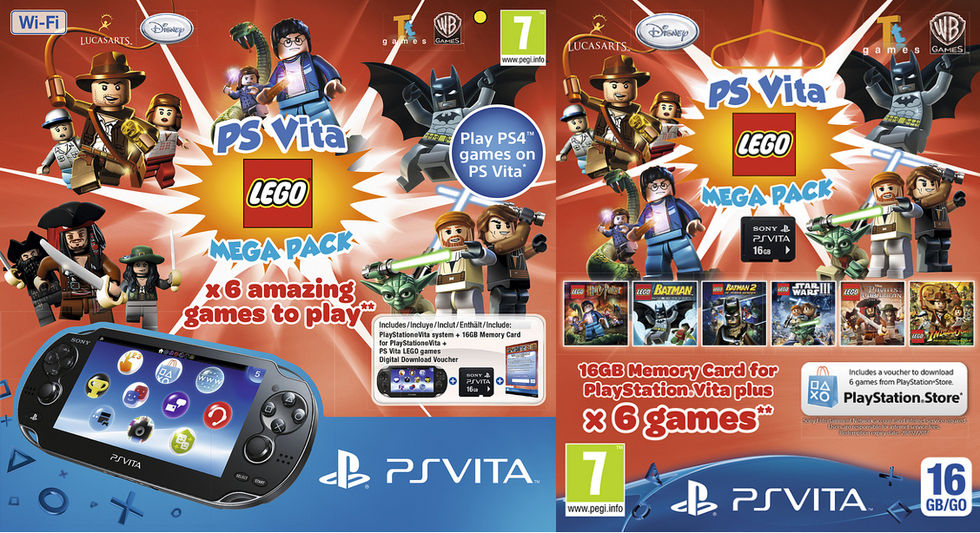 Nytt PlayStation Vita-paket med LEGO-spel