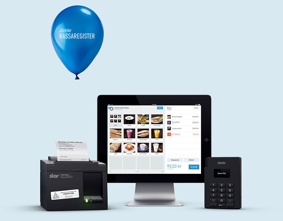 Nu lanserar iZettle kassaregister
