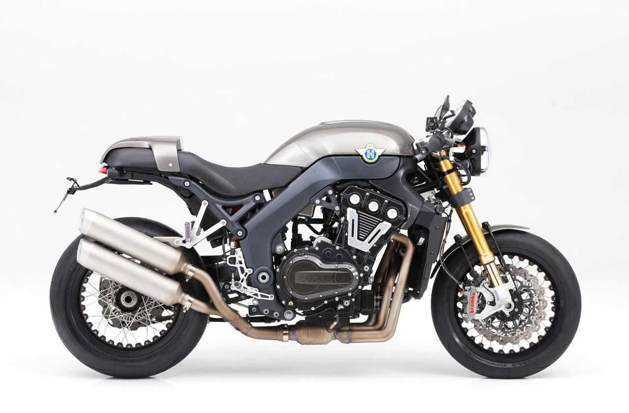 Horex visar caféracer-version av VR6