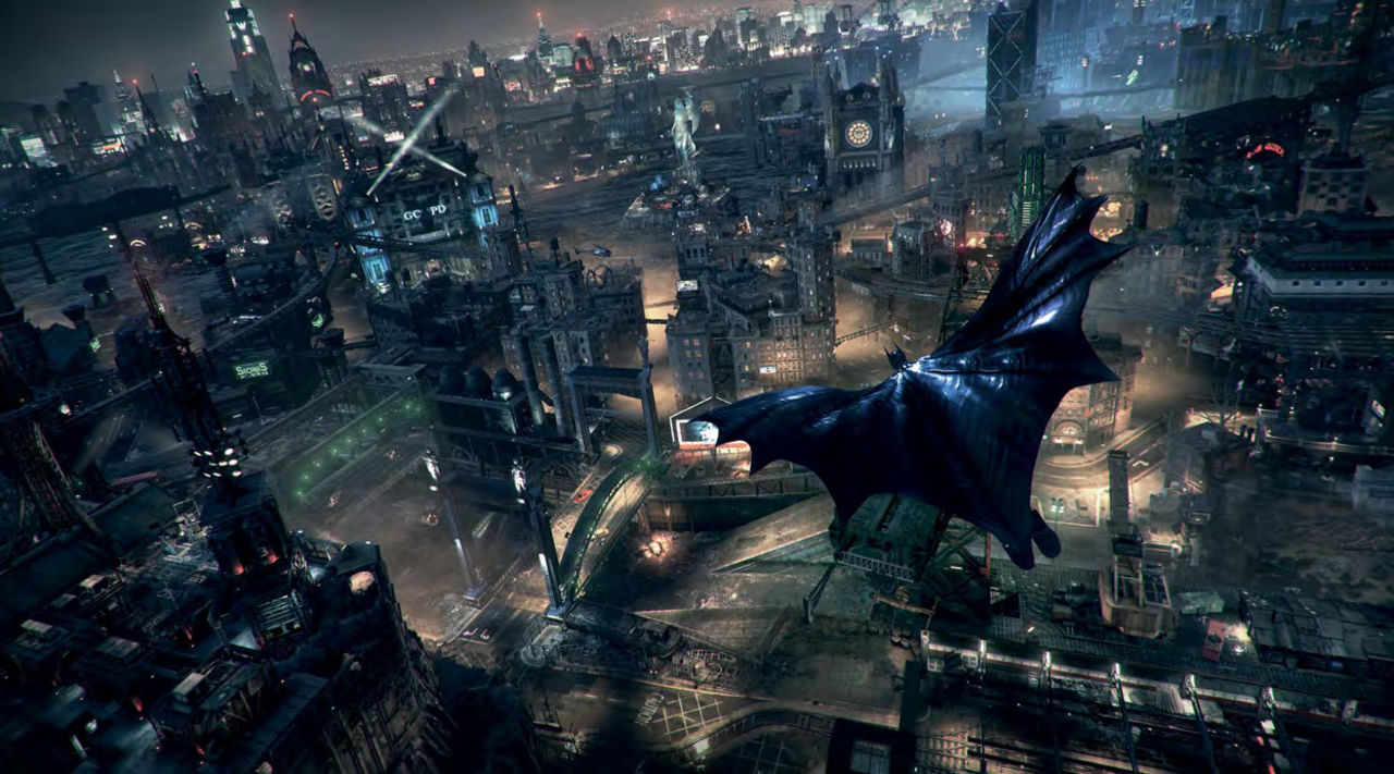 Några bilder från Batman: Arkham Knight