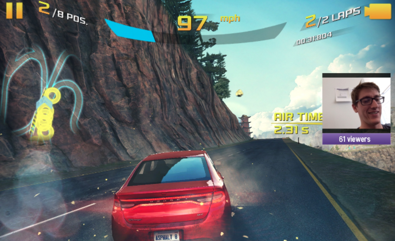 Asphalt 8 får Twitch i morgon