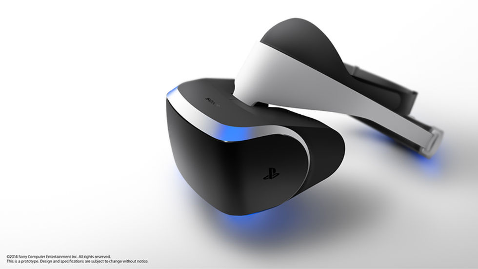 Sony visar upp virtual reality-glasögon