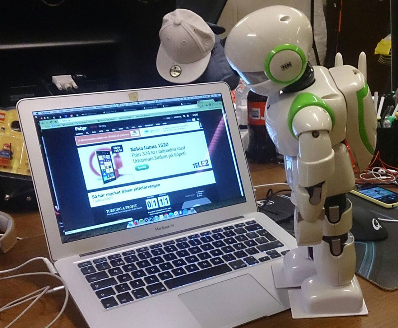 Första artikeln om jordbävning skrevs av en robot