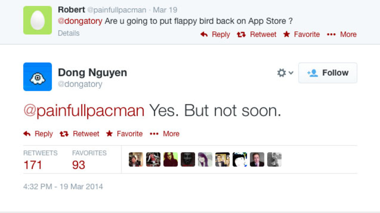 Flappy Bird kommer tillbaka till App Store