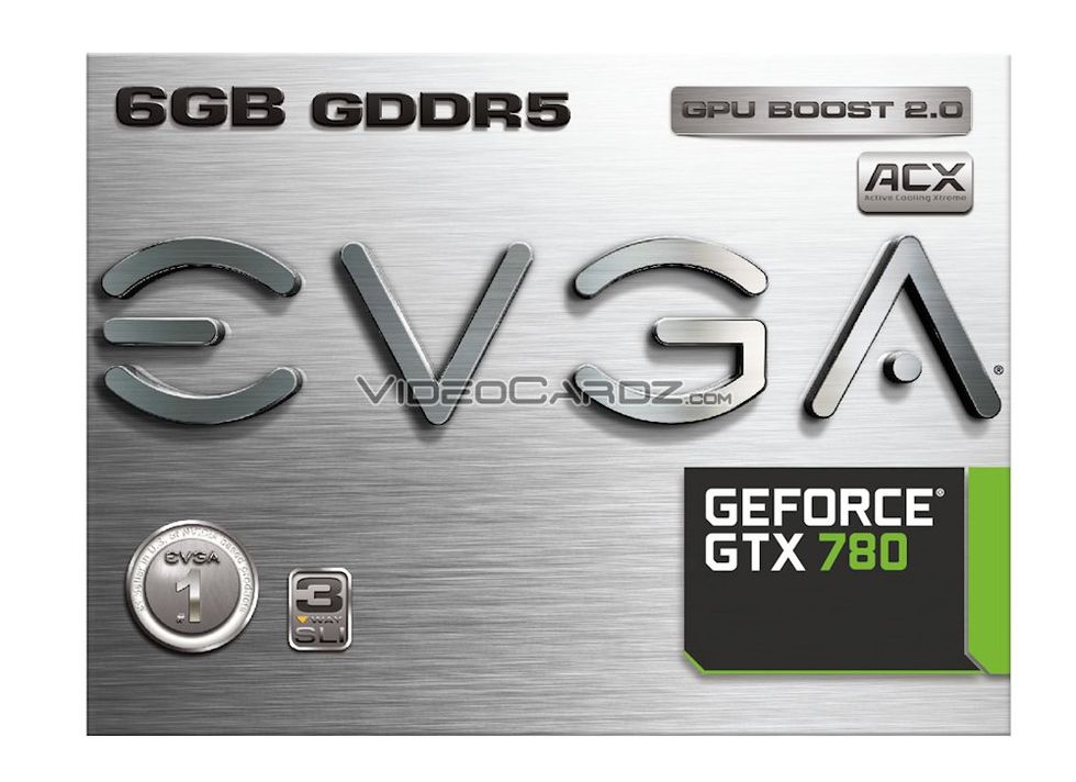 EVGA ska släppa GeForce GTX 780 med 6 GB grafikminne