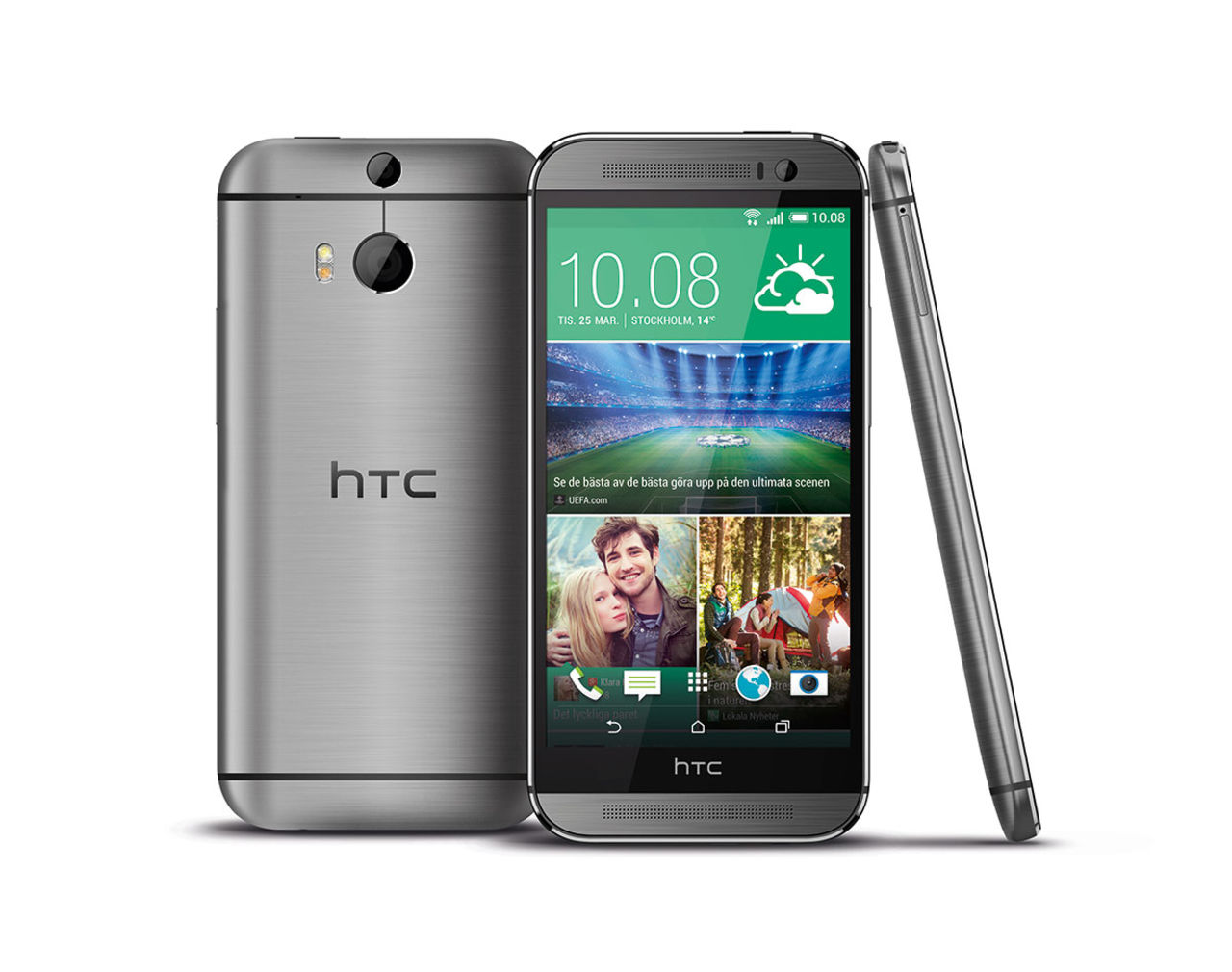 HTC One M8 presenterad