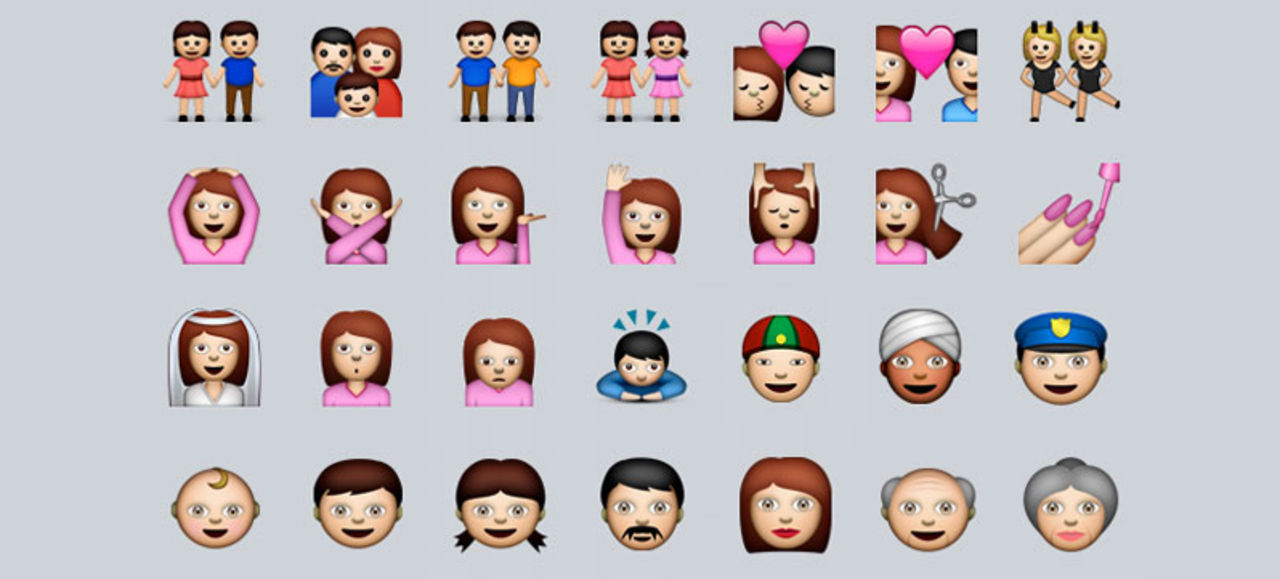 Apple vill ha fler etniciteter i emoticons
