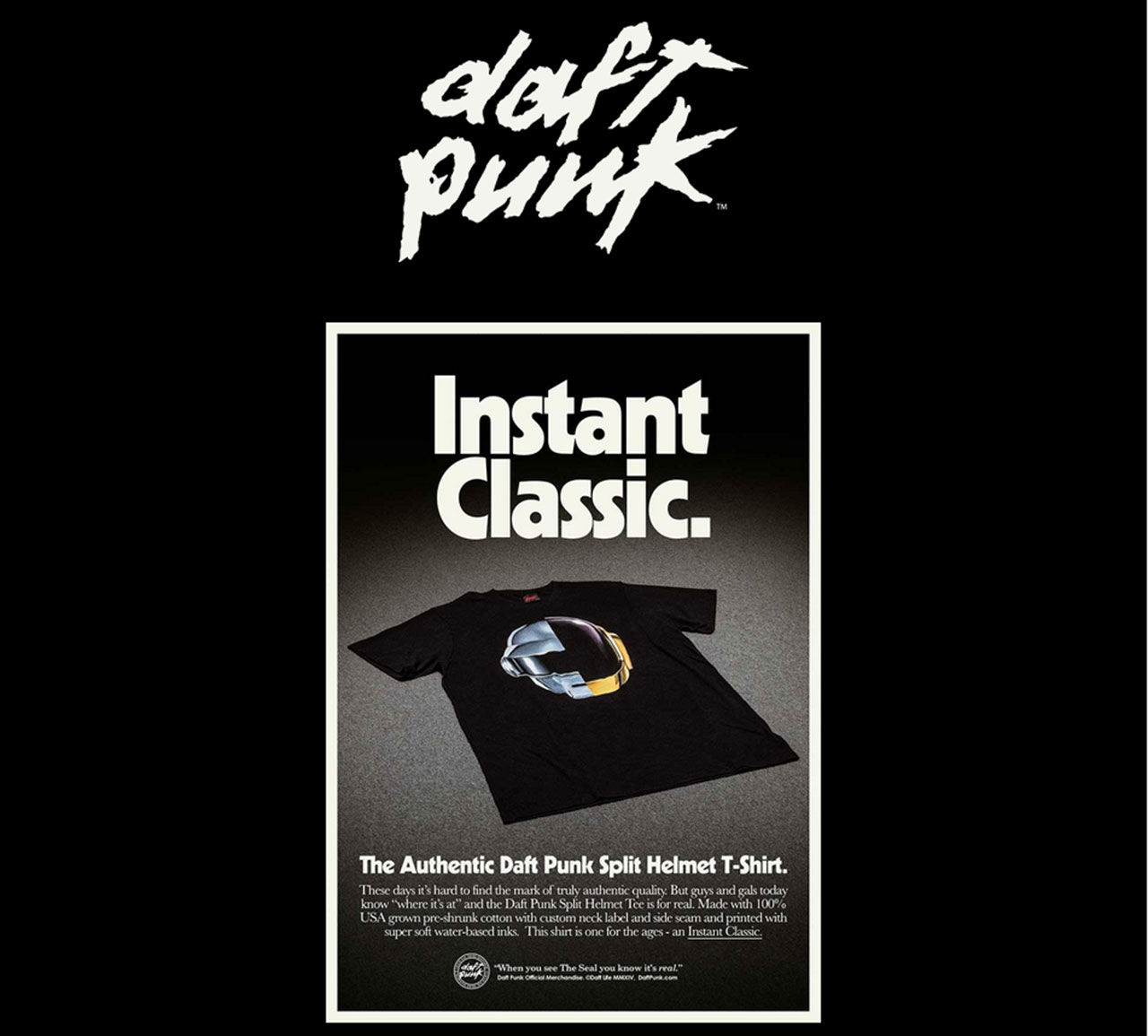 Daft Punk lanserar t-shirt