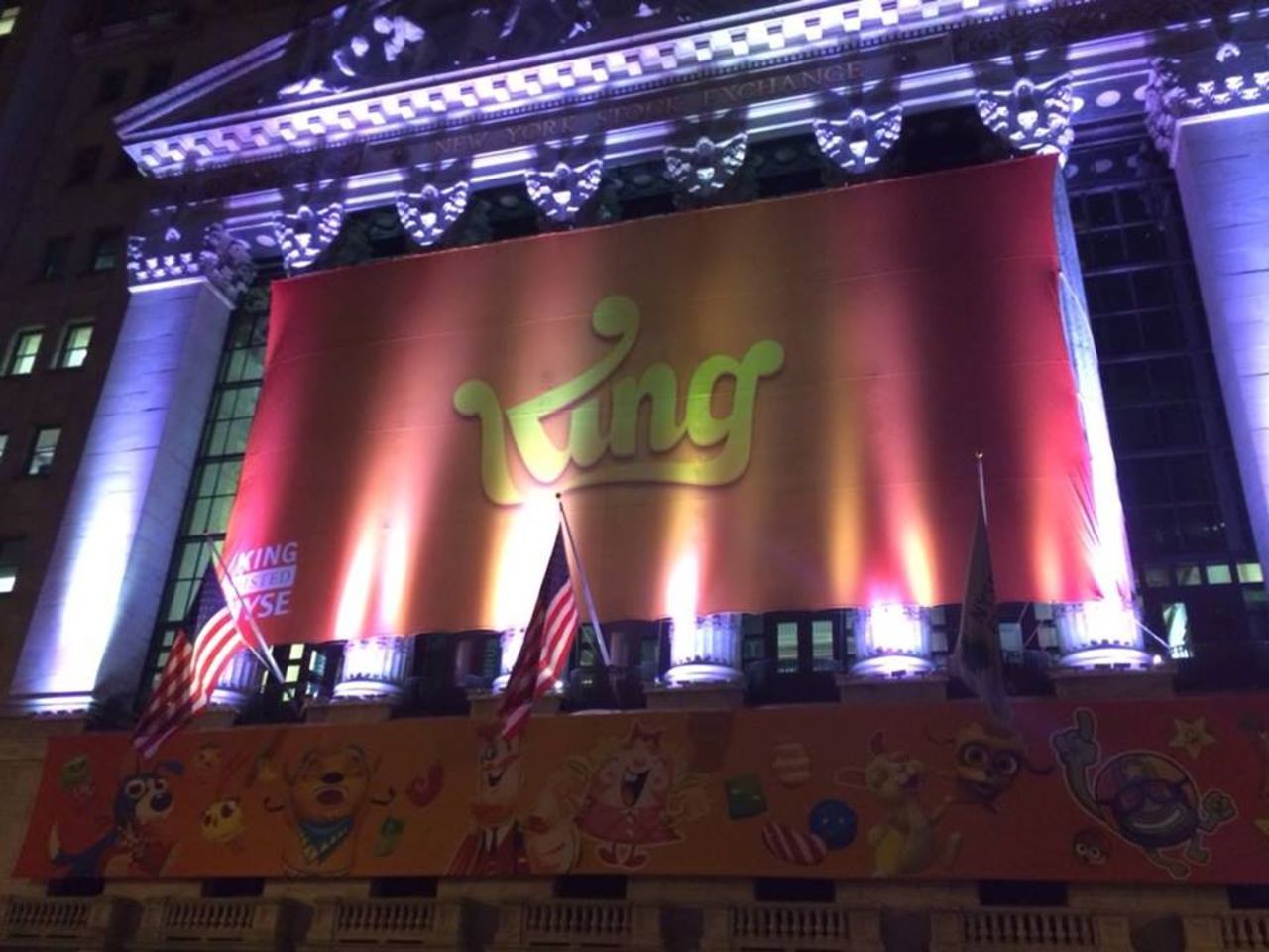 Idag börsnoteras King.com