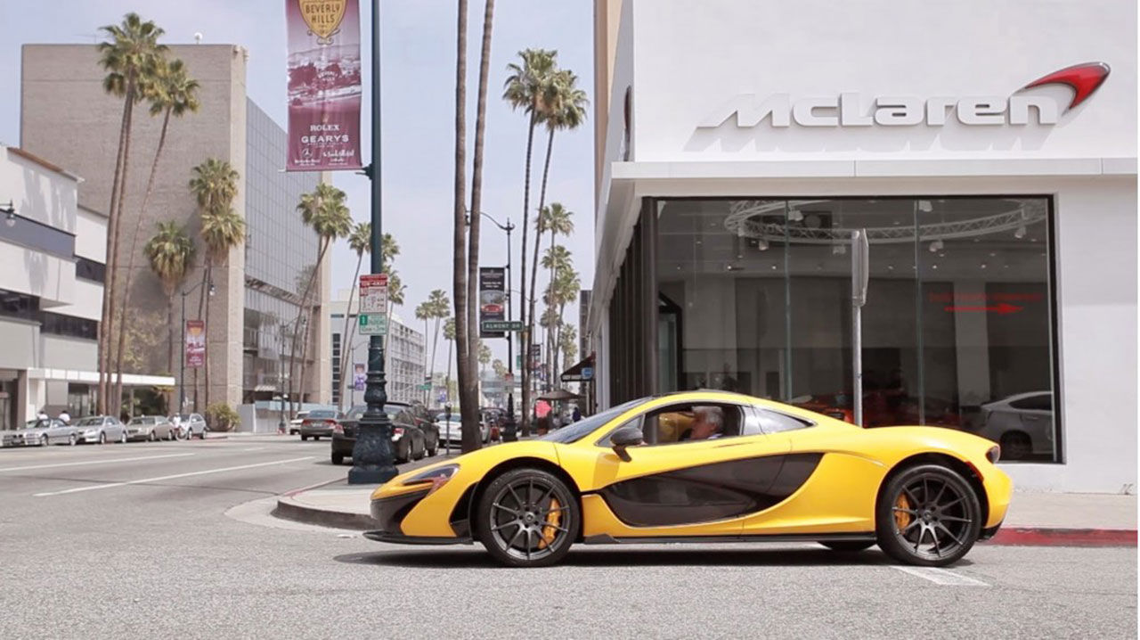Jay Leno har fått sin McLaren P1