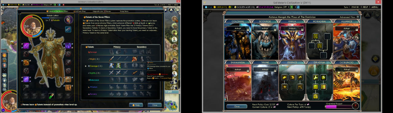 Blizzard-mod för Civilization V