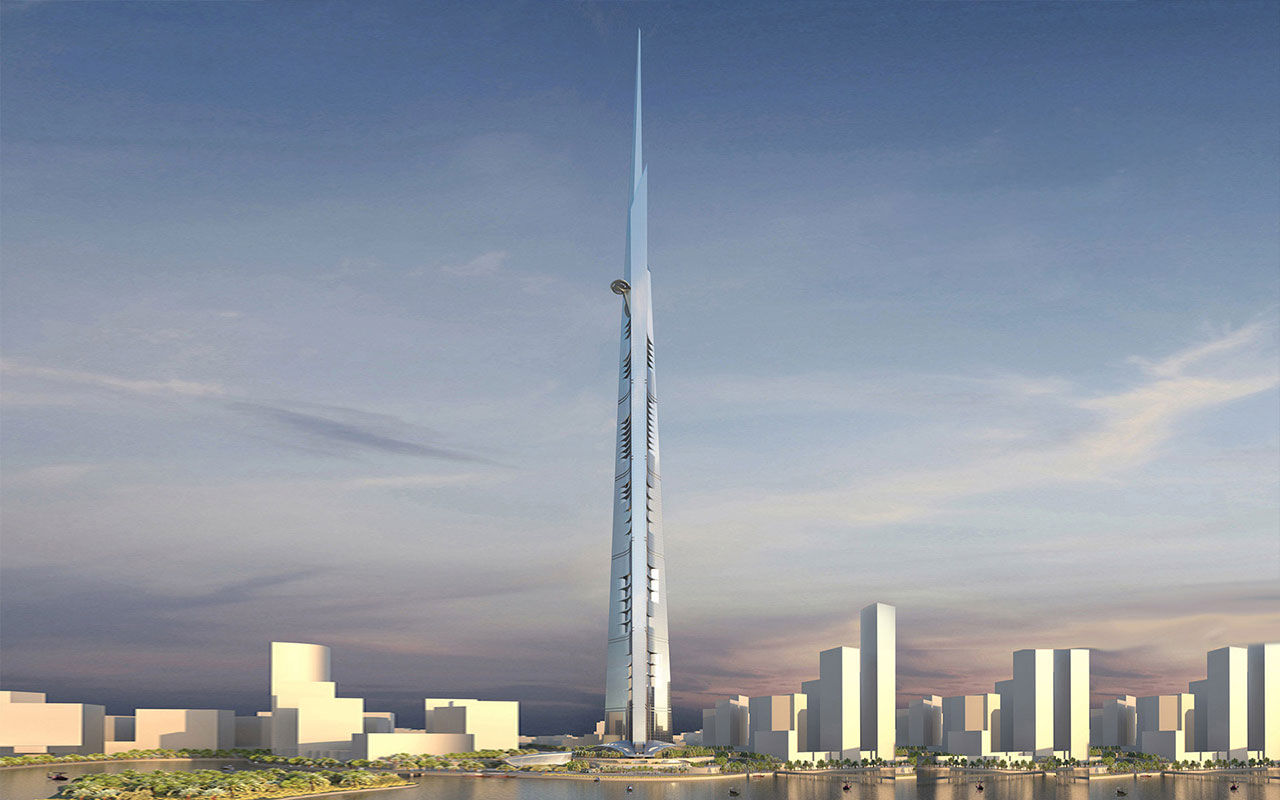 Första spadtaget för Kingdom Tower