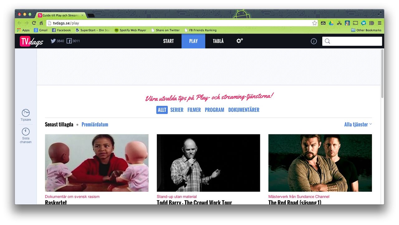 TVdags startar TVdags Play