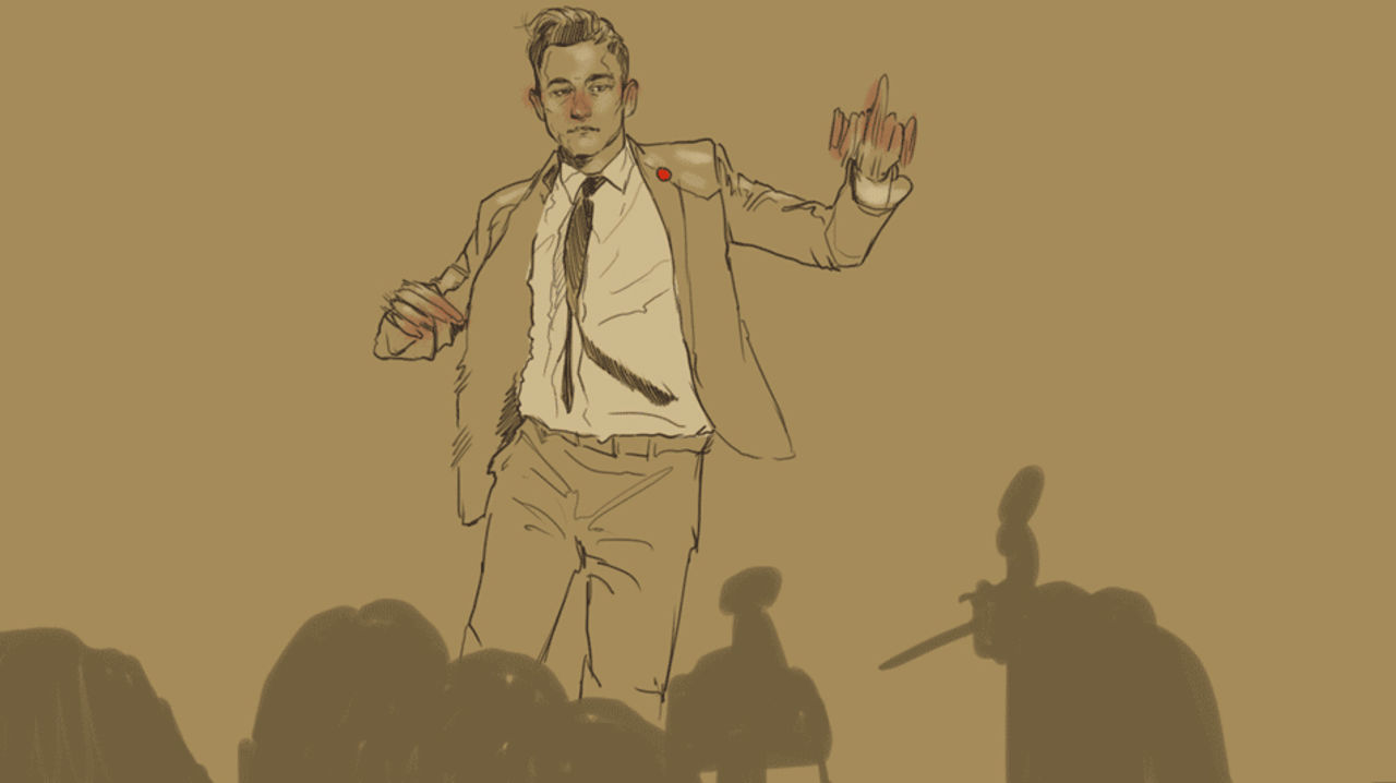 En animerad Joseph Gordon-Levitt