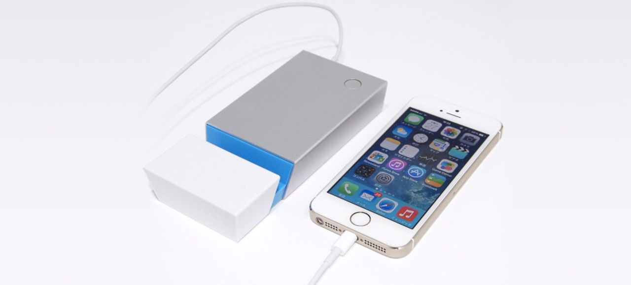 Batteripaket till iPhone med tangentbordsuttag