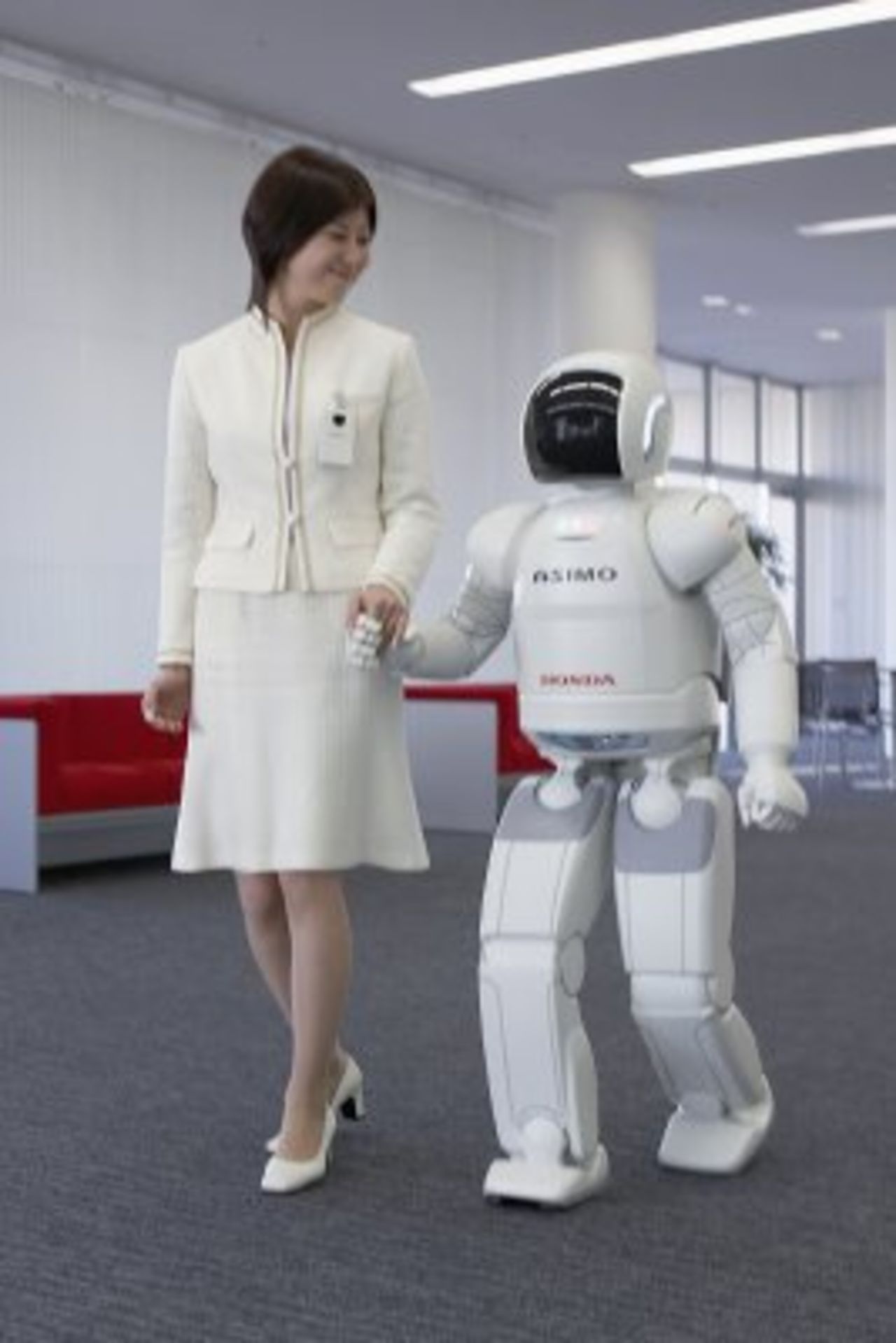 Asimo drar till Las Vegas