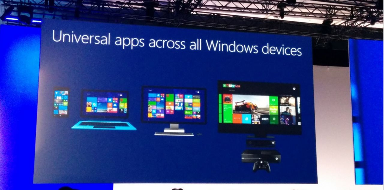 Universella Windows-appar även till Xbox One