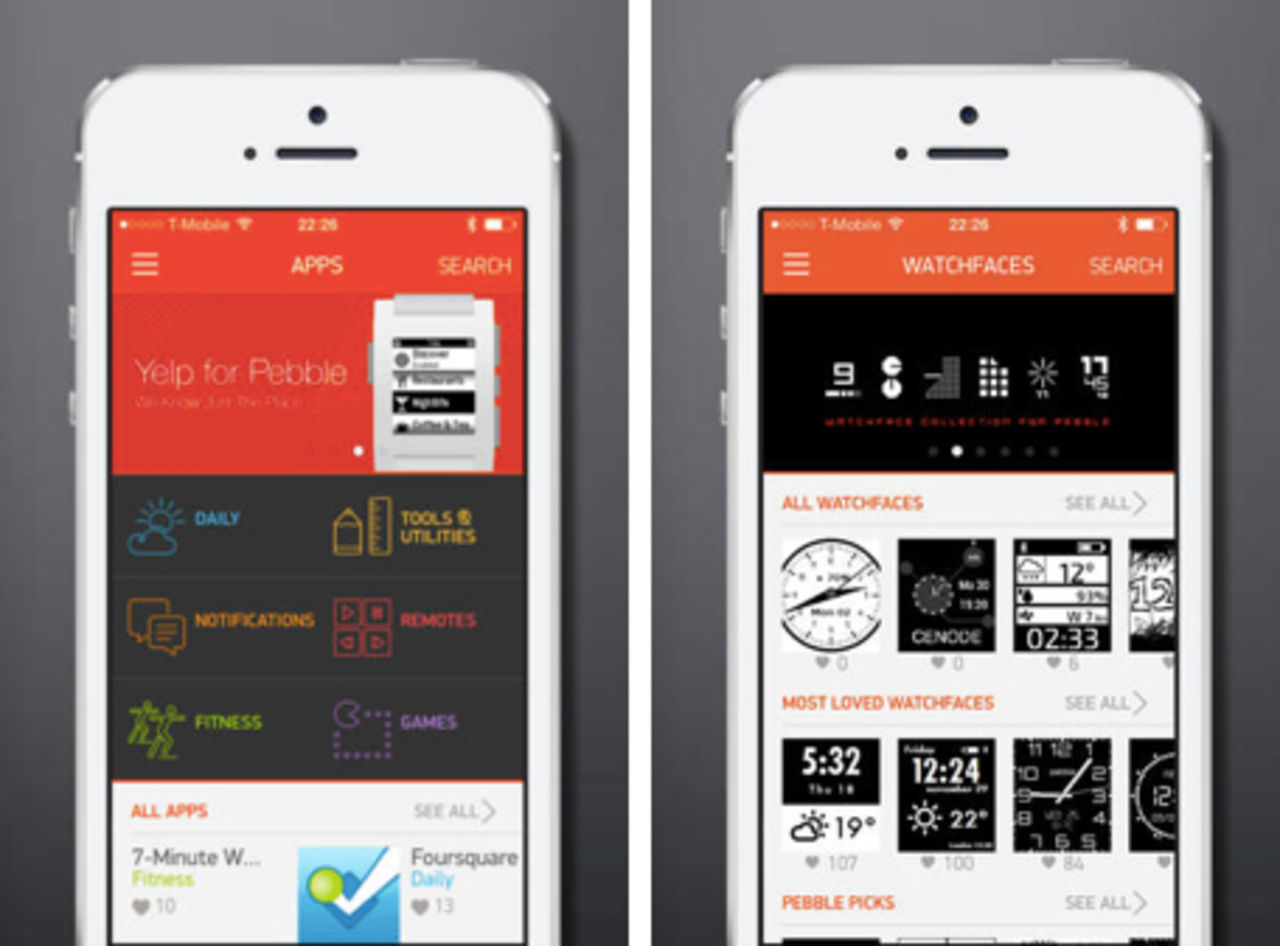 Pebble uppdaterar sin iPhone-app