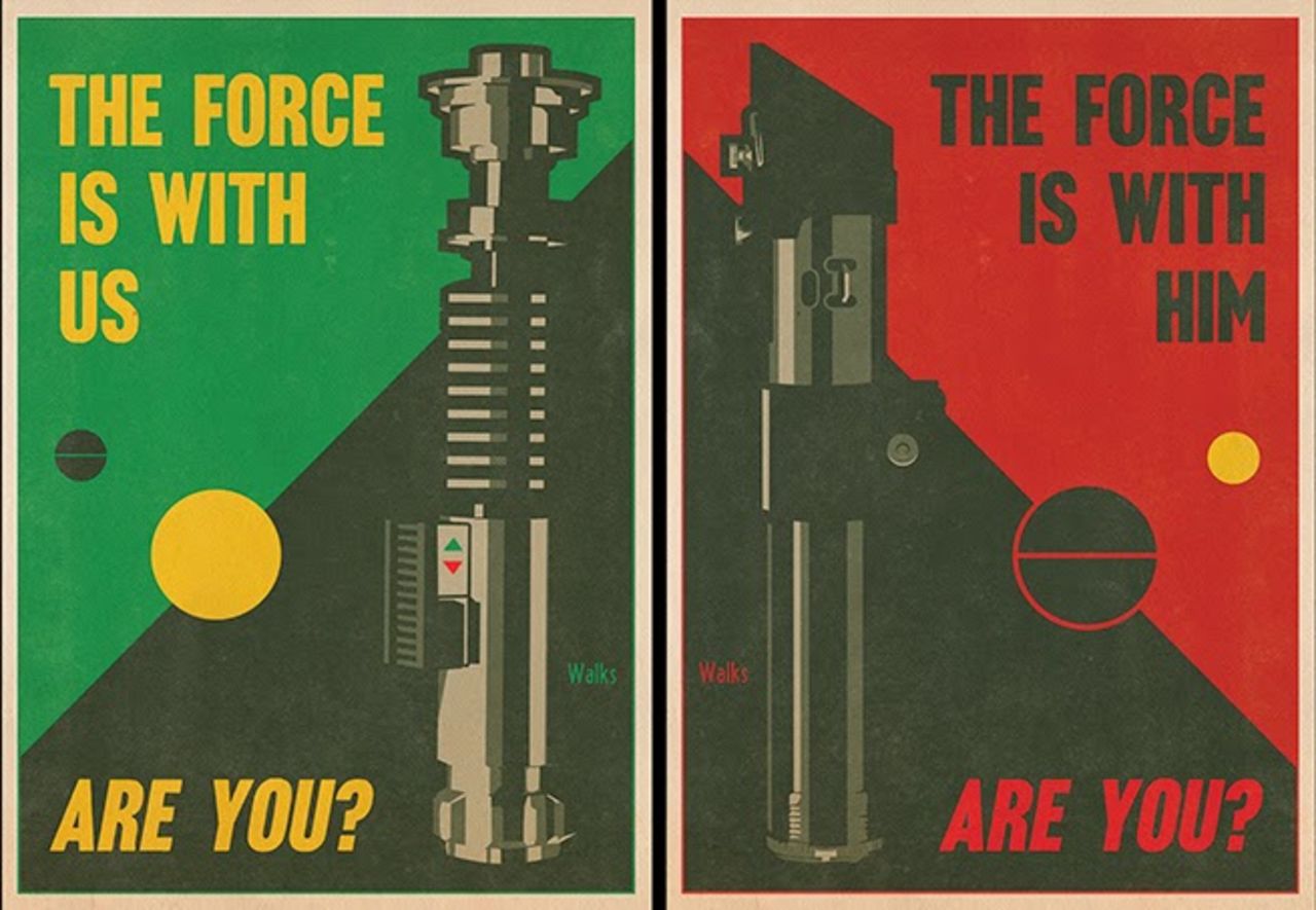 Propagandaposters för Star Wars