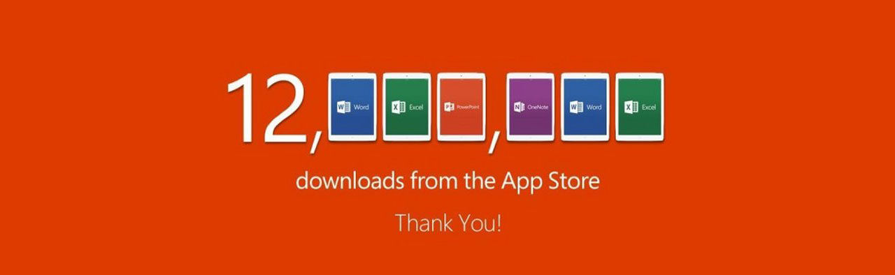 Microsoft Office för iPad är populärt