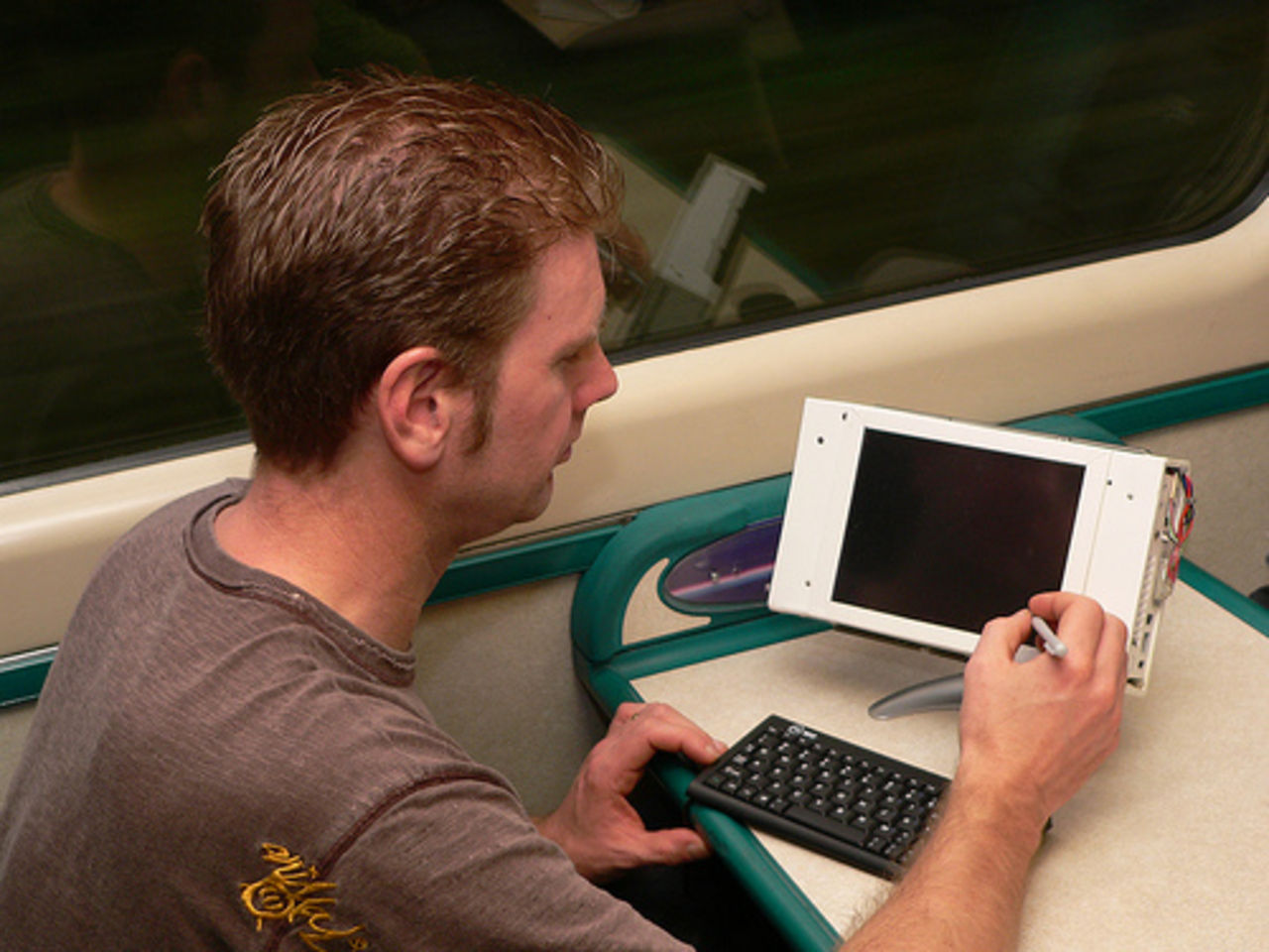 Mac Mini Portable med pekskärm