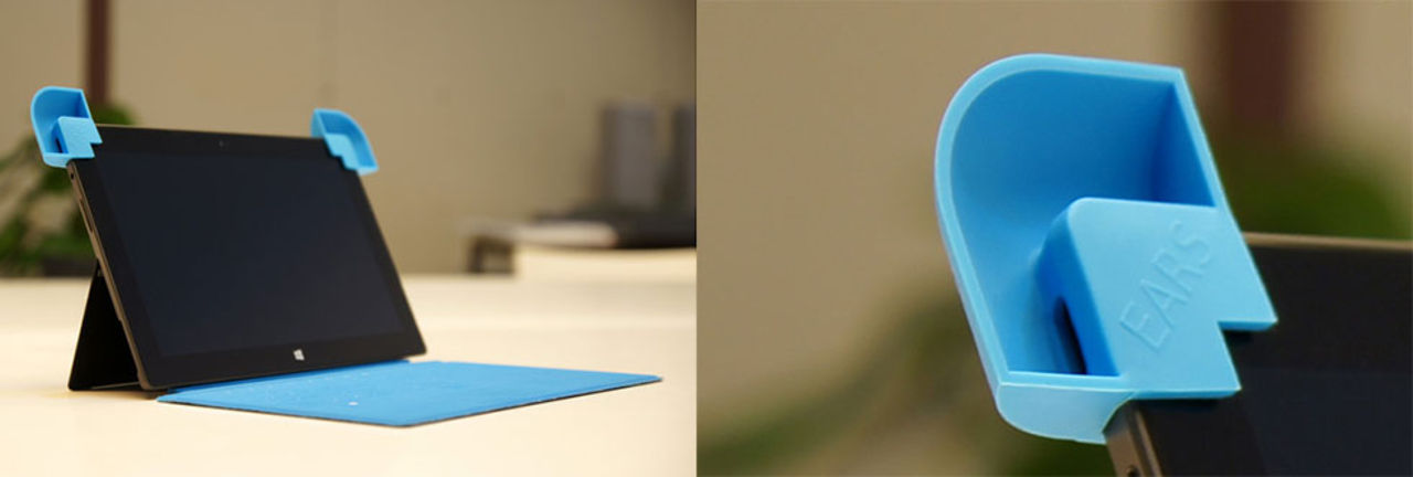 Ears fixar högre volym på Microsoft Surface