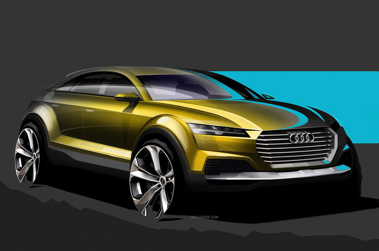 Audi teasar nytt suv-koncept