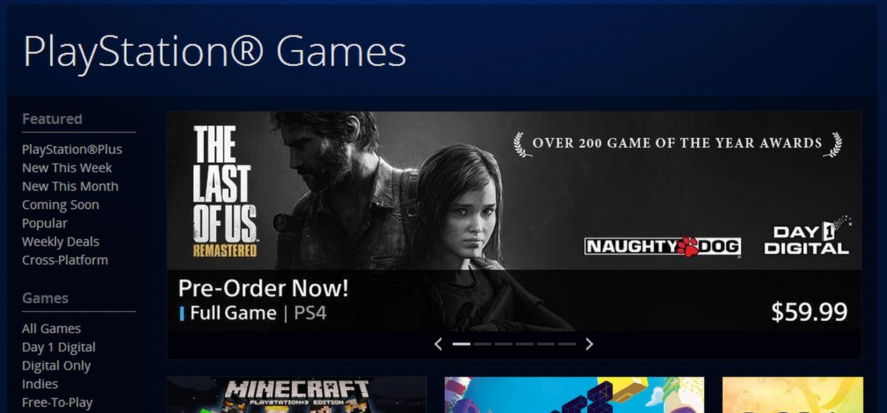 Sony listar PlayStation 4-version av The Last of Us