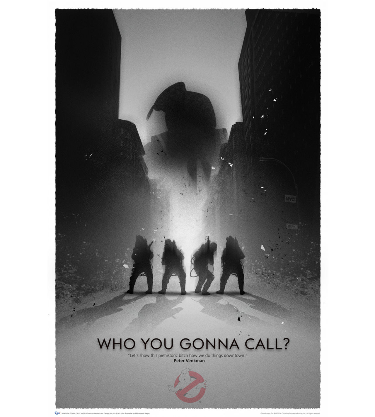 Jubileumsposter för Ghostbusters